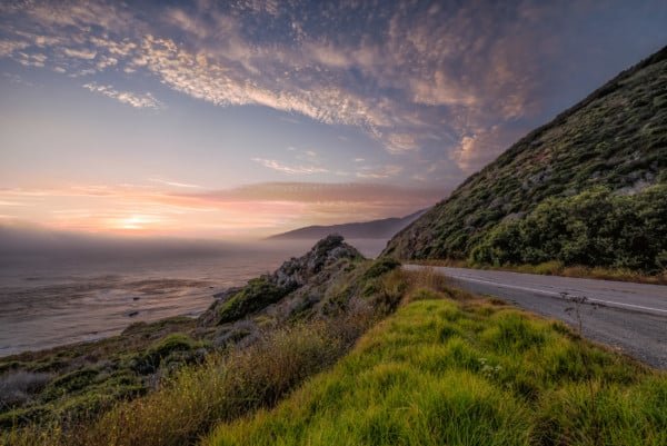 BigSur Mountain Sunset Landscape Nature