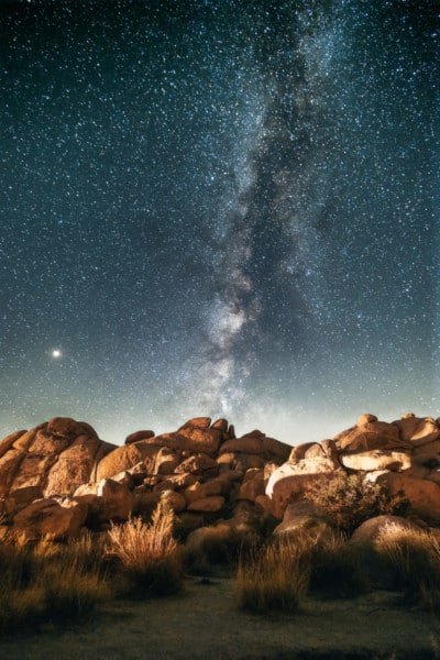 MilkyWay Joshua Tree Astrophotography Landscape