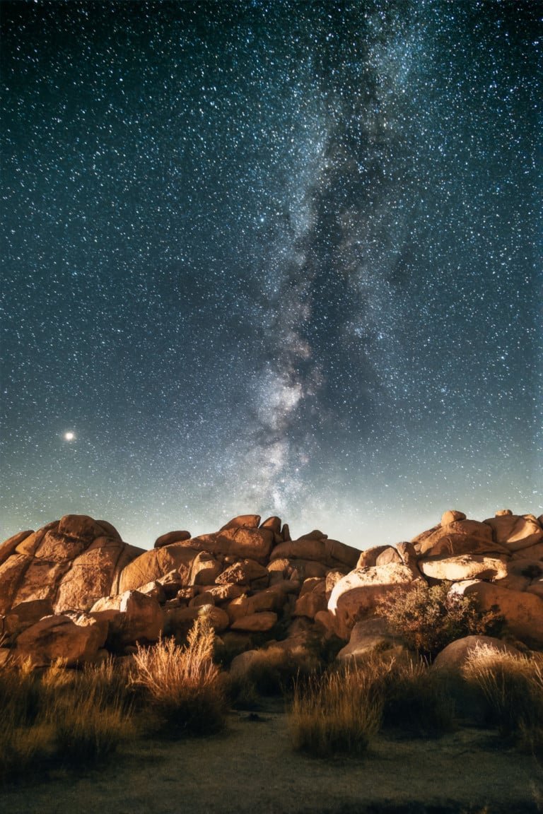 MilkyWay Joshua Tree Astrophotography Landscape