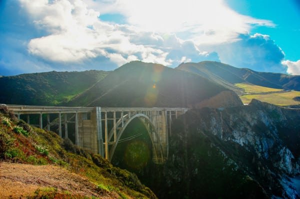 Bixby Canyon Bridge BigSur Landscape