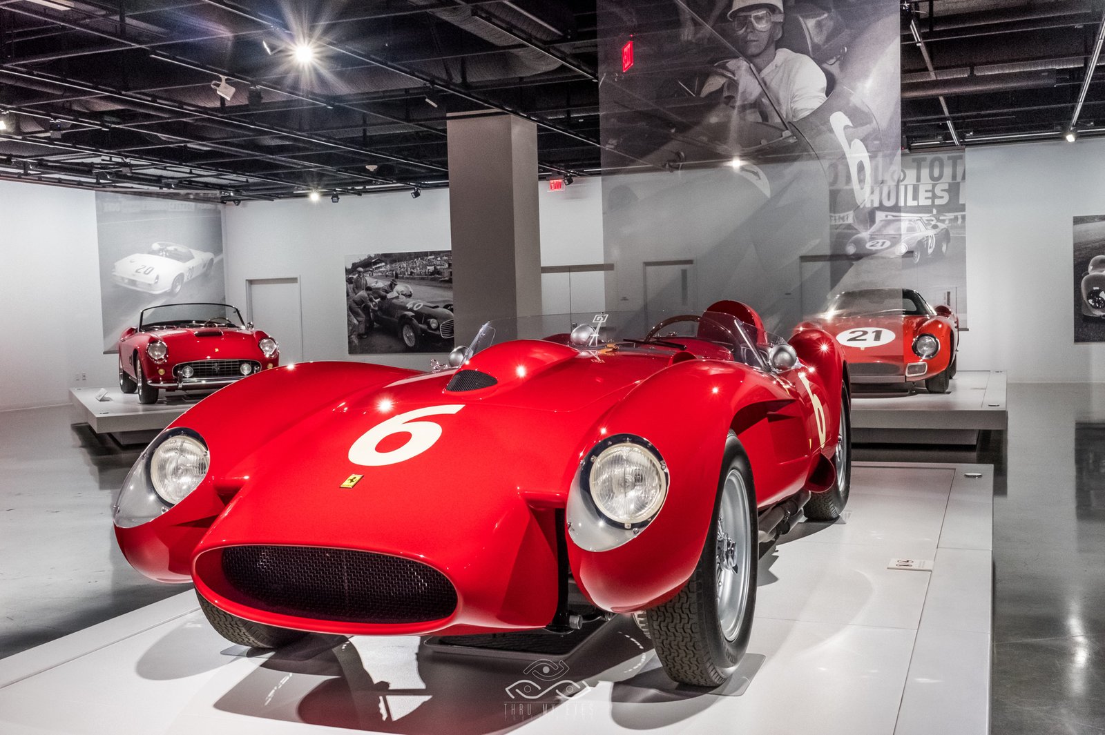 Ferrari Red Cars Petersen Museum