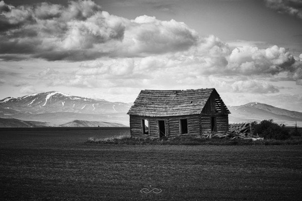 BW Farm Barn Countryside Landscape