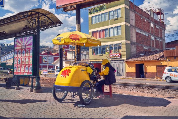 Donofrio IceCream Vendor Peru Travel