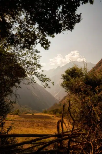 Inca Trail Mountains Peru Landscape Inca Trail Mountains Peru Landscape