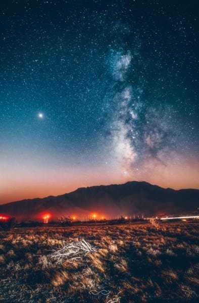 Milky Way Stars Astrophotography Landscape