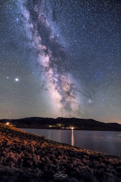 MilkyWay Colorado Lake Astrophotography Landscape