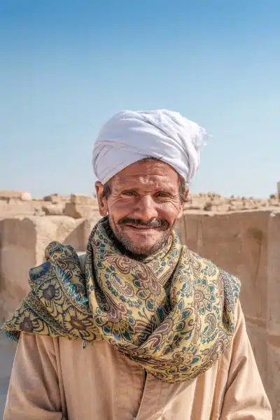 Portrait Muslim Man Egypt Travel Portrait Muslim Man Egypt Travel