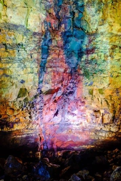 Rainbow Rock Stone Decay Nature