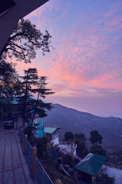 Sunrise Himalayan Mountains McleodGang India