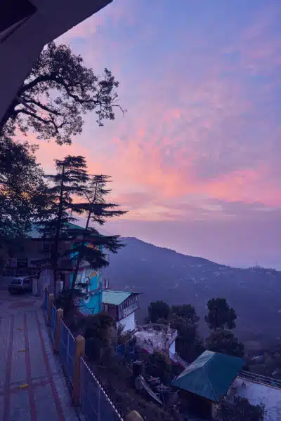 Sunrise Himalayan Mountains McleodGang India Sunrise Himalayan Mountains McleodGang India