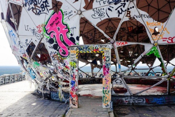 Tuefelsberg Germany Graffiti Station Travel