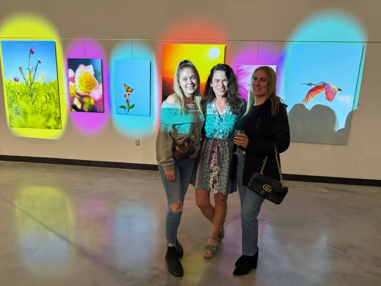 Fine Art Photography Exhibit Herrig Center for the Arts Attendees on Opening Night Bradenton Florida