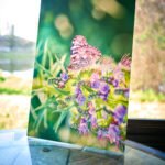 Thru My Eyes Metal Print A Flutter of Memories Macro Photography by Nicholas James Bath