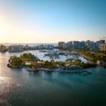 Sarasota Bayfront Park Aerial Drone Photography
